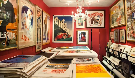 Poster store in New York
